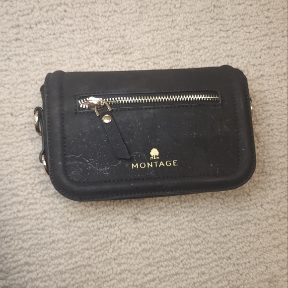 NWOT Montage Vegan Cork Leather Crossbody Bag - Picture 3 of 8